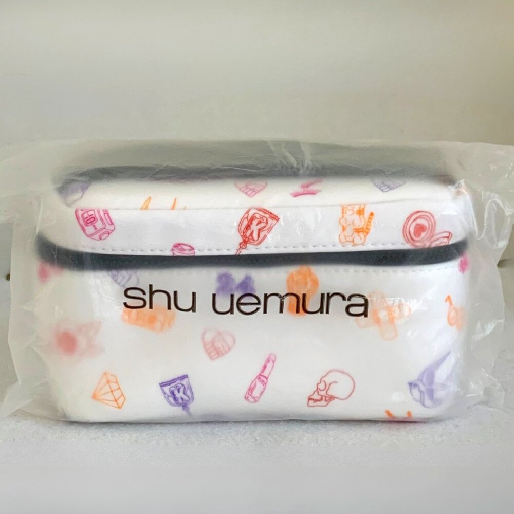 Shu Uemura Cosmetic Bag Special Edition Rare Design Pouch